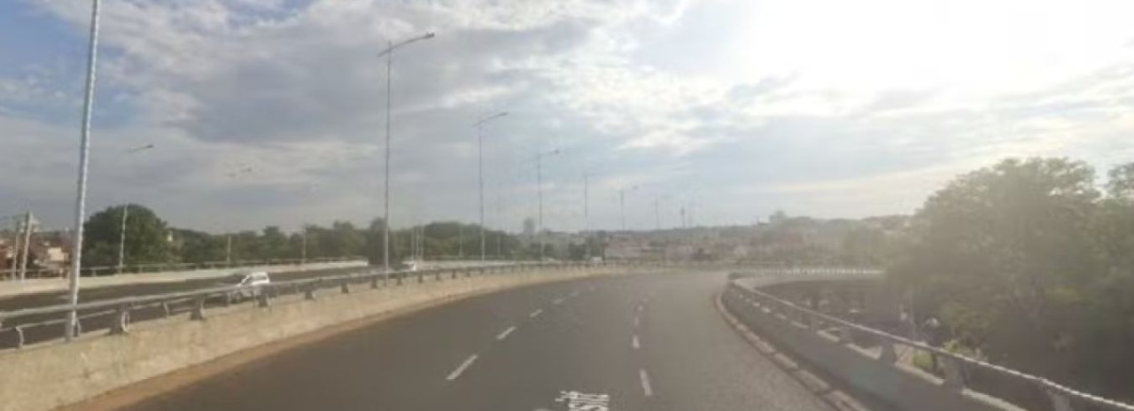 Gestante de 8 meses denuncia agressão enquanto caminhava por viaduto