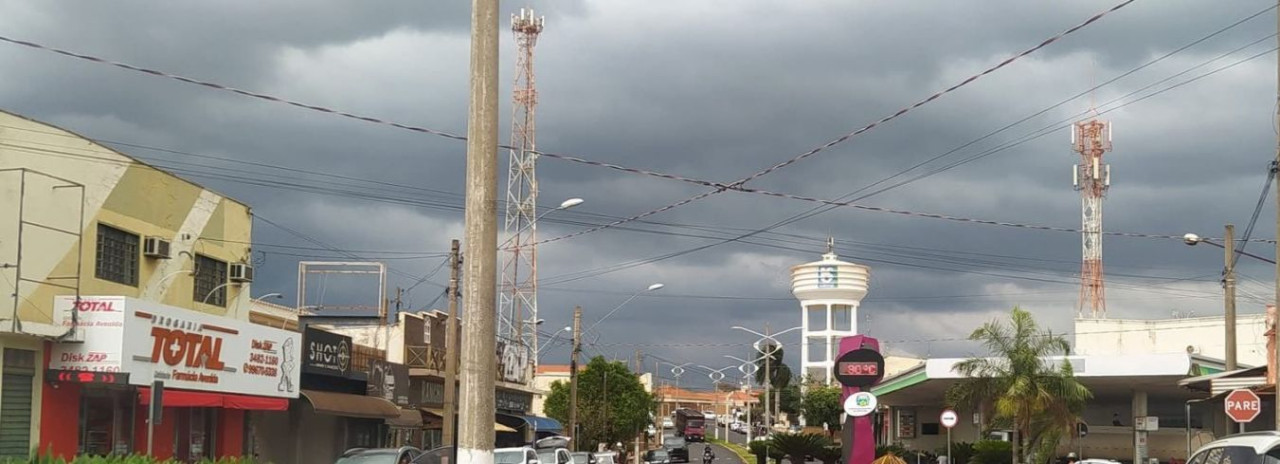 Auriflama terá sábado com calor de 33°C e possibilidade de chuva durante a noite
