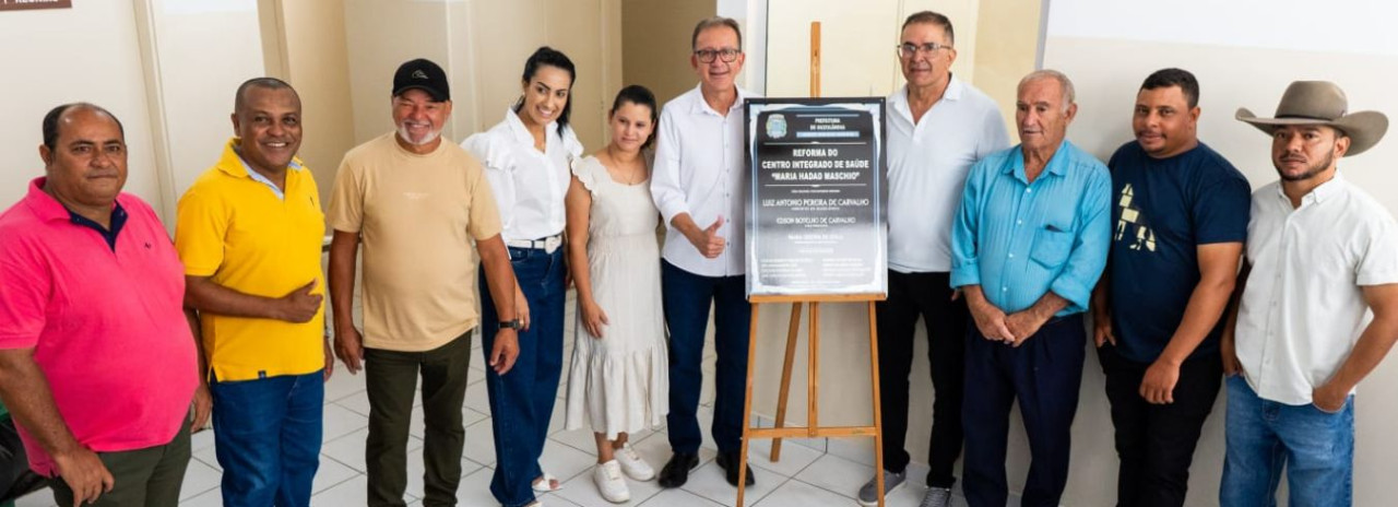 Reforma de Centro de Saúde de Guzolândia é entregue à população  
