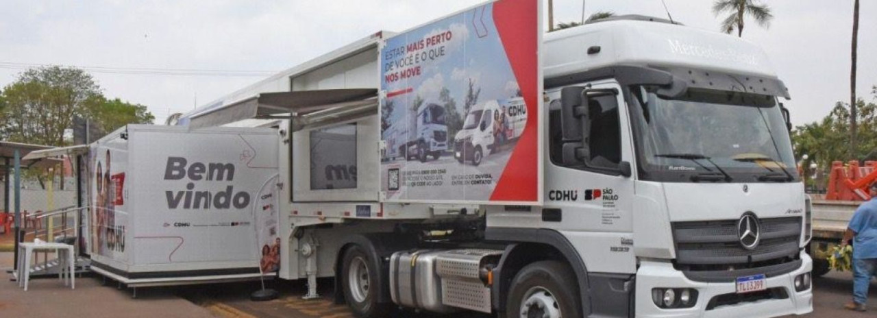 CDHU Móvel leva atendimento habitacional gratuito à população