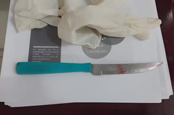 Mulher é esfaqueada e tem o cabelo queimado pelo marido na frente dos filhos