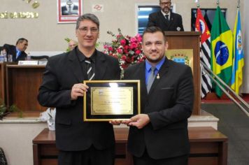 João Paulo Zaccarini, o “João Grandão”, recebe Título de Cidadão Honorário Auriflamense