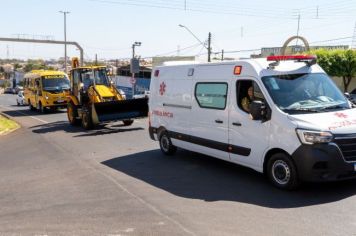 Prefeitura de Auriflama apresenta oito novos veículos que reforçam frota municipal