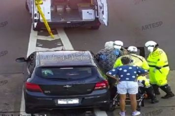 Mulher morre após mal súbito em rodovia