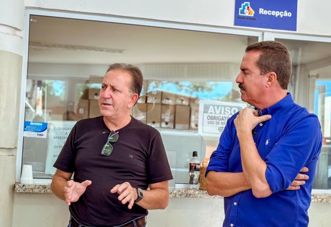 Junior e deputado Itamar Borges anunciam R$ 400 mil para reforma de UBS em Guzolândia