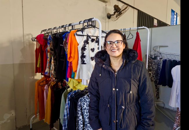 Bazar Solidário distribui roupas, calçados e cobertores para famílias vulneráveis em Auriflama 