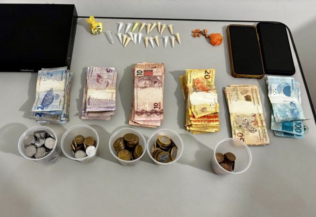 Casal é preso por tráfico de drogas em Guzolândia
