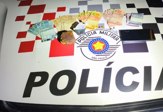 Homem é preso por tráfico de drogas em residência no bairro São Bento, em Auriflama