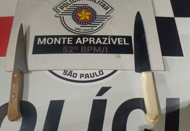 Homem é preso após esfaquear o próprio pai durante discussão